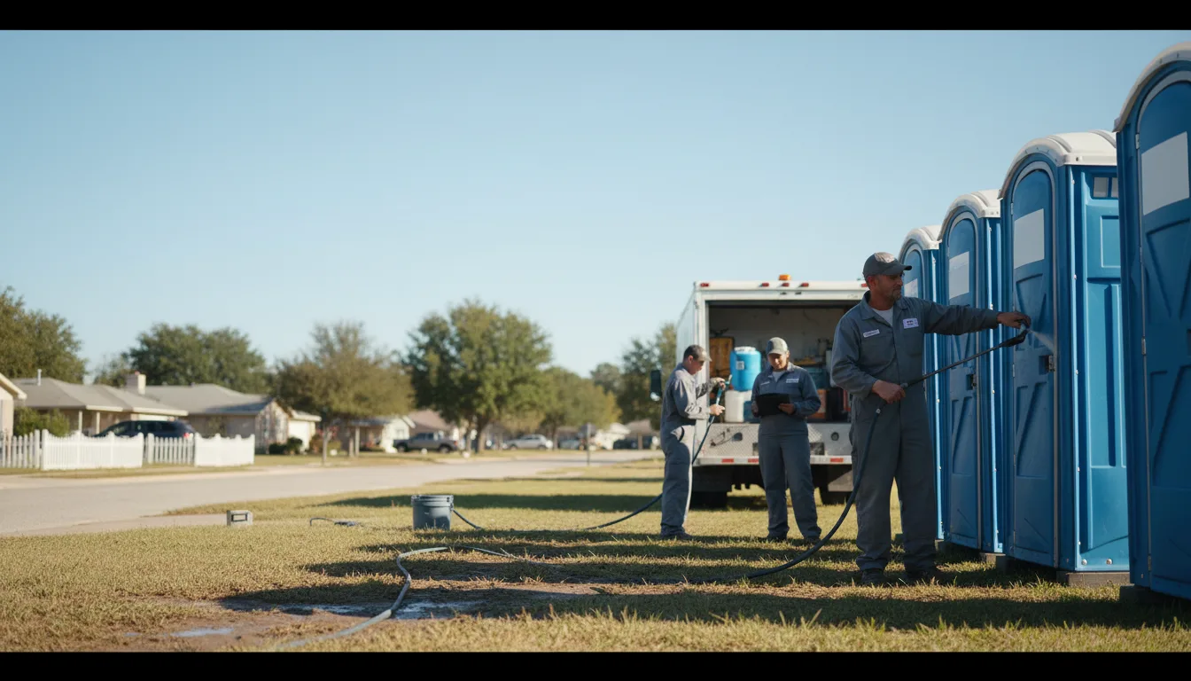 Long-Term Portable Toilet Rental in Carmichael, CA near me